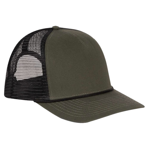 Cotton Retro Rope Trucker Hat Thumbnail