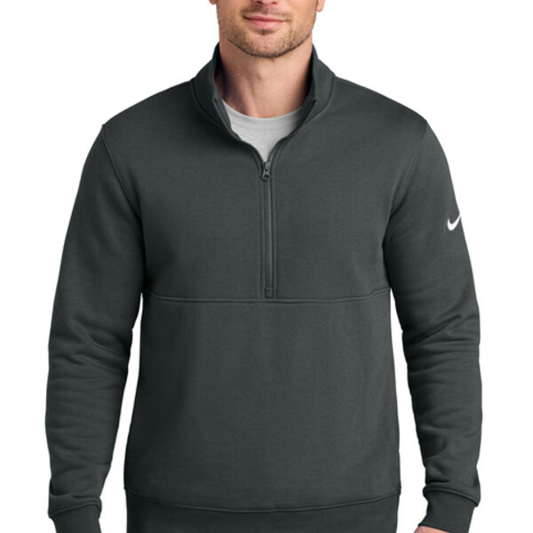 Club Fleece Sleeve Swoosh 1/2 Zip Thumbnail