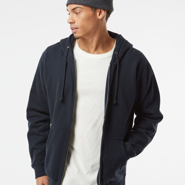 Unisex Heavyweight Full-Zip Hooded Sweatshirt Thumbnail