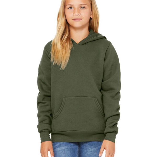 Youth Sponge Fleece Pullover Hooded Sweatshirt Thumbnail