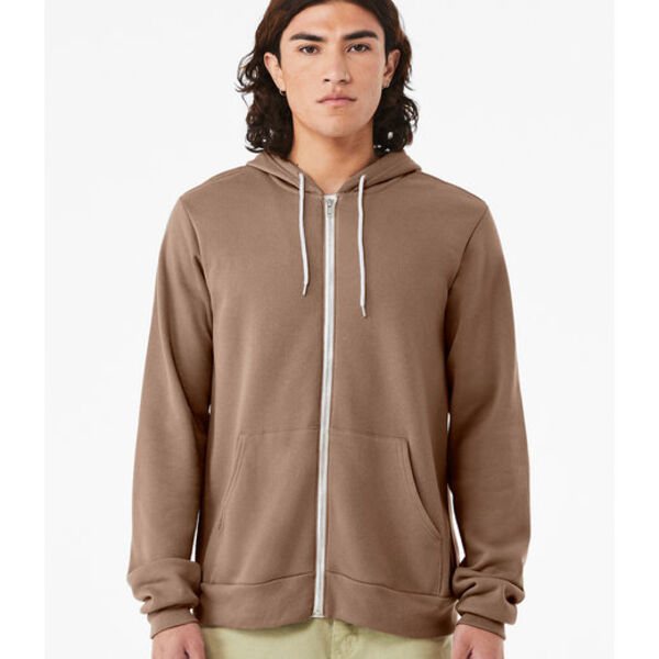 Unisex Sponge Fleece Full-Zip Hooded Sweatshirt Thumbnail