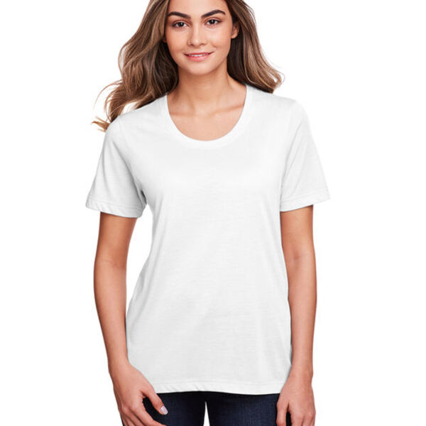 Ladies' Fusion ChromaSoft™ Performance T-Shirt Thumbnail