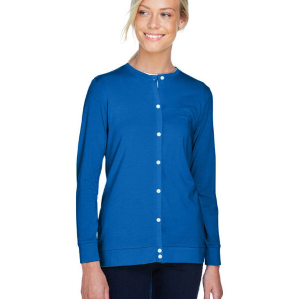 Ladies' Perfect Fit™ Ribbon Cardigan Thumbnail