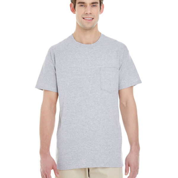 Unisex Heavy Cotton Pocket T-Shirt Thumbnail
