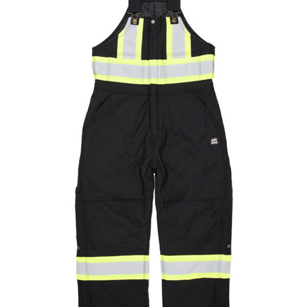 Men's Safety Striped Arctic Insulated Bib Overall Thumbnail