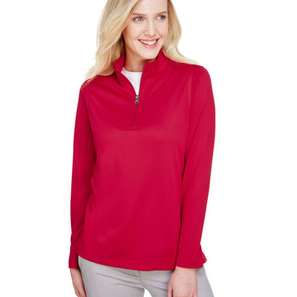 Ladies' Advantage Snag Protection Plus Quarter-Zip Thumbnail