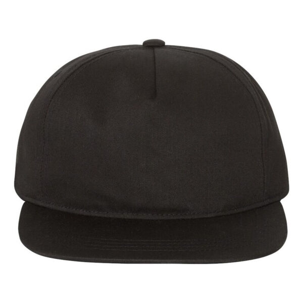 Lightly-Structured Five-Panel Snapback Cap Thumbnail
