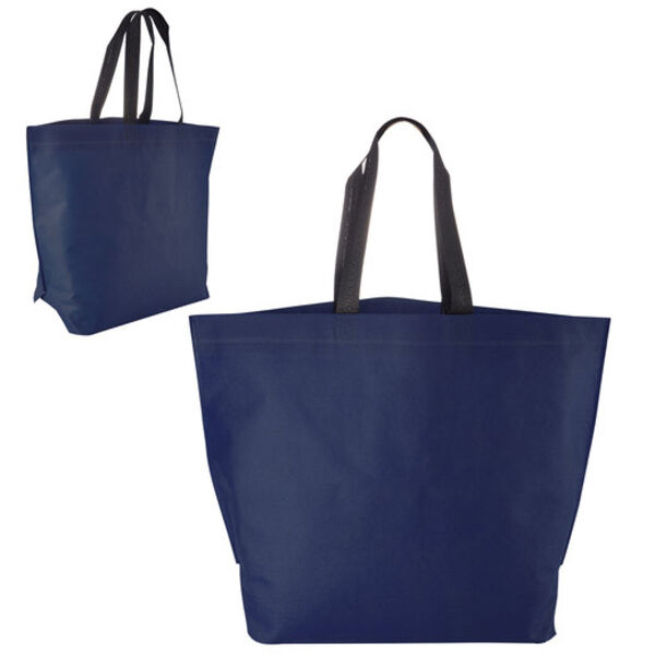 Two-Tone Heat Sealed Non-Woven Tote Bag Thumbnail