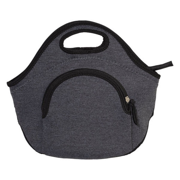Heathered Neoprene Lunch Cooler Tote Bag Thumbnail