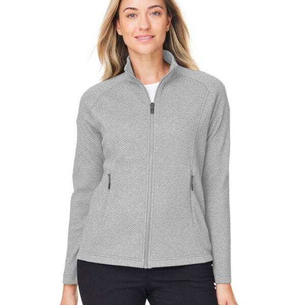Ladies' Spirit Textured Full-Zip Thumbnail
