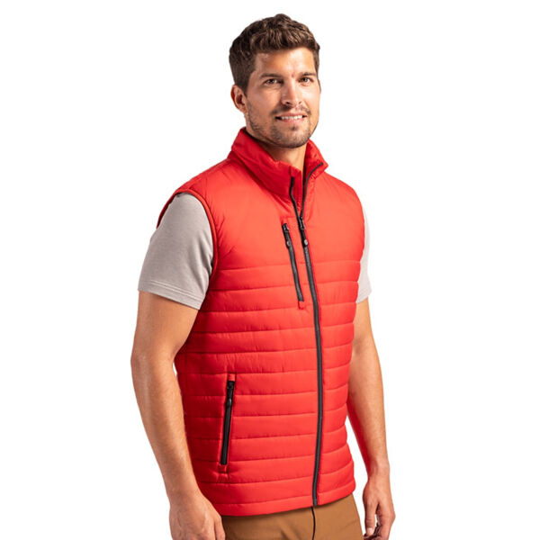 Clique Valhalla Eco Full Zip Mens Puffer Vest Thumbnail