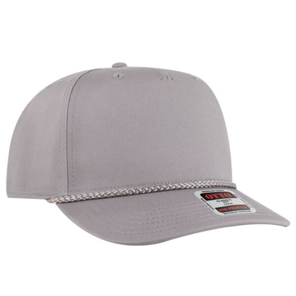 OTTO CAP® 5 Panel Mid Profile Corduroy Baseball Cap Thumbnail