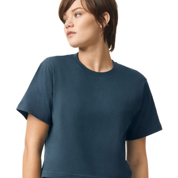 Women's Fine Jersey Mid-Length Boxy Tee Thumbnail