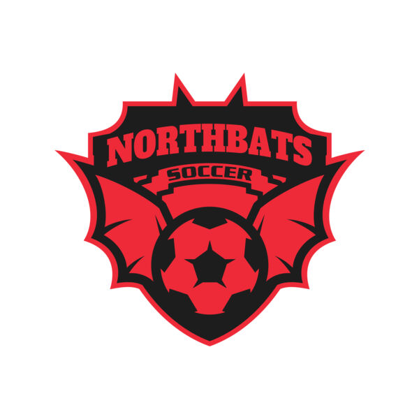North bats Tournament Soccer logo template Thumbnail
