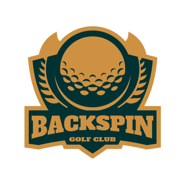 Backspin Golf club logo template Thumbnail