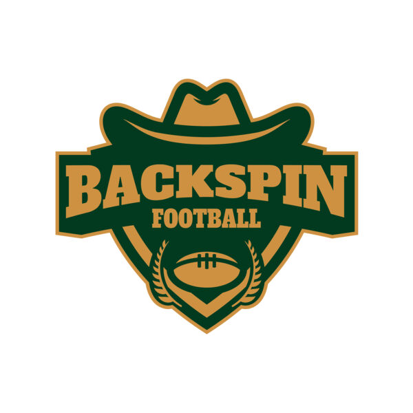 Backspin Football logo template Thumbnail