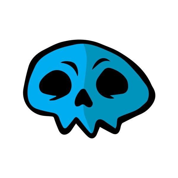 Elements Skull logo template 02 Thumbnail