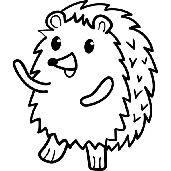 Hedgehog   Clipart 3 Thumbnail