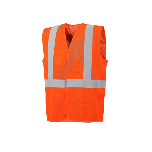 ECONOMY MESH TRAFFIC VEST, 2" REFL. TAPE Thumbnail