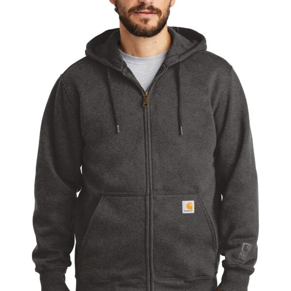 Rain Defender ® Paxton Heavyweight Hooded Zip Front Sweatshirt Thumbnail
