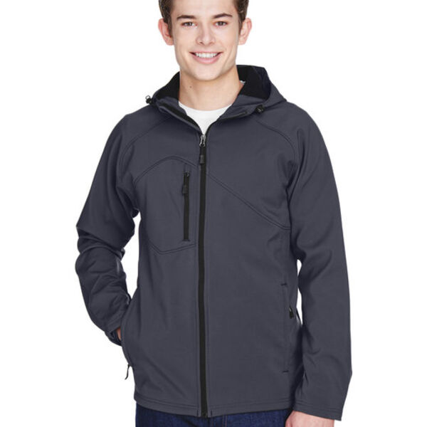 Men's Prospect Two-Layer Fleece Bonded Soft Shell Hooded Jacket Thumbnail