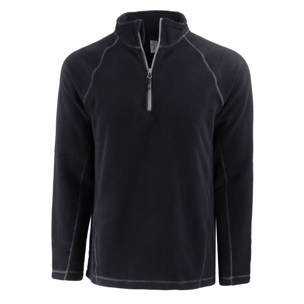 Clique Powder Recycled Fleece Mens Quarter Zip Pullover Thumbnail