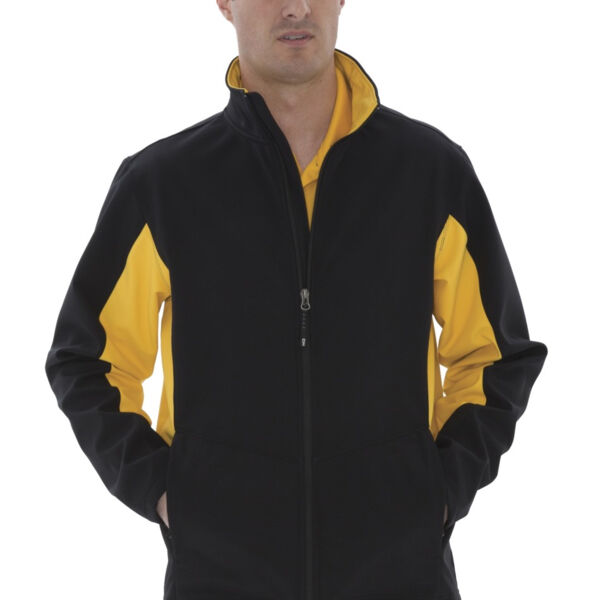 COAL HARBOUR® EVERYDAY COLOUR BLOCK SOFT SHELL JACKET. J7604 Thumbnail