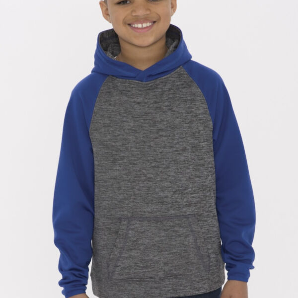 Youth Vintage Two Tone Hooded Sweatshirt Thumbnail